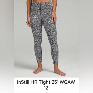 lululemon instill high rise tights NWT